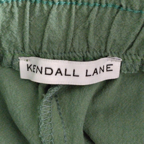 Kendall Lane XS Green High Waist Shorts With Pockets - Picture 5 of 11